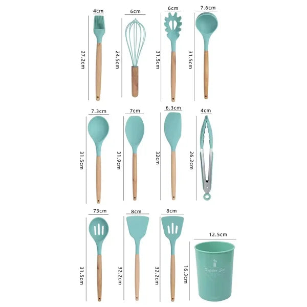 SET KUHINJSKOG PRIBORA - 12 DJELOVA